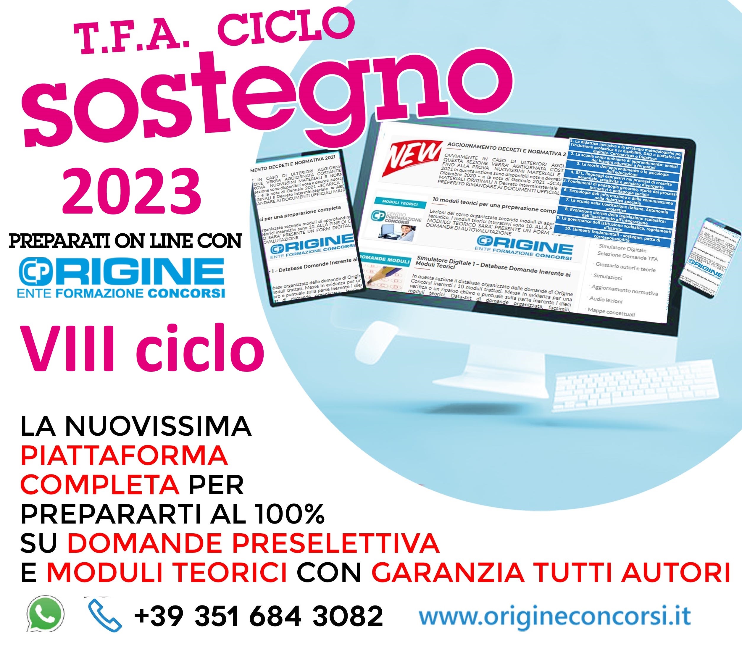 Concorso per titoli ed esami per l'accesso ai ruoli del personale docente  della scuola secondaria di primo e di secondo grado su posto comune e di  sostegno 2023 – Ufficio Scolastico Regionale