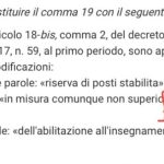 Bando TFA sostegno. Quota di riserva al 10% per i riservisti. Anticipazioni date.